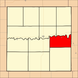 Location in Graham County