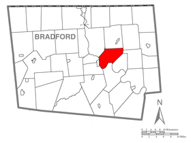 Localisation de Wysox Township