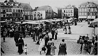 Un jour de marché.