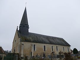 The church in Marchemaisons