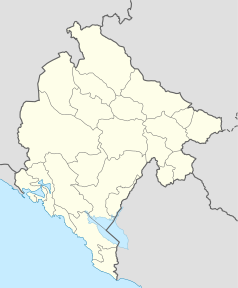 Mapa lokalizacyjna Czarnogóry