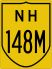 National Highway 148M marker