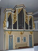 Orgel von Gottfried Silbermann für die Dorfkirche in Niederschöna