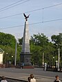 Памятник воинам-строителям в Хабаровске