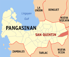 Lokasyon na San Quintin