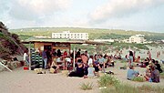 Turisme a la platja de Migjorn