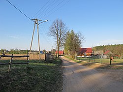 Street of Nowe Trzciano