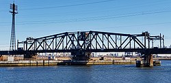 The Portal Bridge is a major pinch point of the Northeast Corridor, as problems closing the bridge cause delays for thousands of rail commuters. Portal.Bridge.NJ.jpg