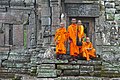 Image 6Young monks in Cambodia at Buddhism in Cambodia, by JJ Harrison (from Wikipedia:Featured pictures/Culture, entertainment, and lifestyle/Religion and mythology)