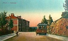 Пула трамвай и железнодорожный вокзал.jpg
