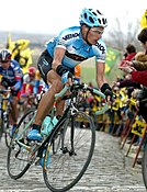 Raphael Schweda tijdens de Ronde van Vlaanderen 2002