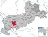 Lage der Gemeinde Rosdorf im Landkreis Göttingen