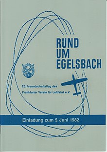 Ausschreibungsheft zum 25. Freundschaftsflug