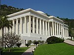 Seat of the Universal House of Justice in Haifa, Israel, governing body of the Baháʼís