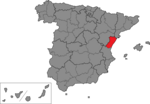 Vignette pour Circonscription électorale de Castellón