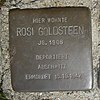 Stolperstein Bad Bentheim Kirchstraße 2 Rosi Goldsteen