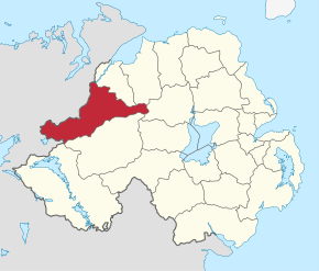 Poziția regiunii Strabane District