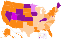 U.S. States & Territories Election Method
Primary
Open
Semi-Closed
Closed
Caucus
Open
Semi-Closed
Closed U.S. states (and territories) by election methods, 2016 (Republican Party).svg