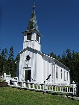 Ulvö kyrka i juli 2010