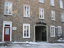 Ecole des Ursulines is a private Catholic school. Founded in 1639, it is one of the oldest active schools in North America Ursulines Quebec 02.jpg