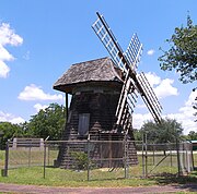 A windmill, in Texas