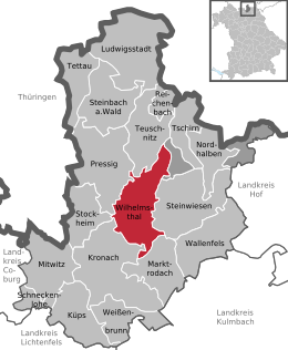 Wilhelmsthal - Localizazion