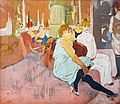 Au Salon de la rue des Moulins (1894) Henri de Toulouse-Lautrec, Musée Toulouse-Lautrec