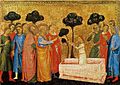 Св. Пётр воскрешает сына Теофила.