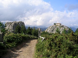 Aitzorrotzeko Gurutze Santuaren ermita.