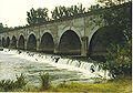 Водный мост Гетен через реку Алье