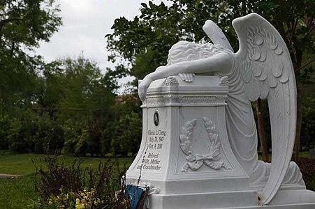 Gloria Cheng Monument, Glenwood Cemetery, Houston, TX