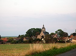 Skyline of Arcy-Sainte-Restitue