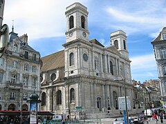 Iglesia de Sainte Madelaine en Besanzón.