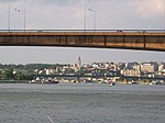Belgrads broar – Gazela, Stari saavski most och Brankov most över floden Sava.