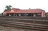 The Benalla station building in 2008