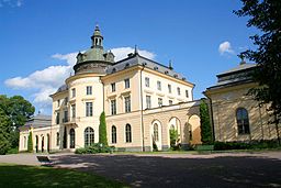Bjärka Säby, nya slottet från nordväst.