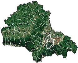 Расположение в Брашовском уезде
