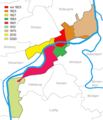 Brugg területi felosztása