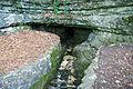 Brunnensteighöhle unter dem Albtrauf zum Autal bei Aufhausen (Geislingen a.d.Steige)