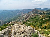 Forêt du mont Karandila, province de Sliven (Bulgarie) en 2004
