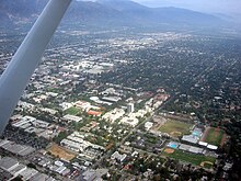 Aerial view of Caltech in Pasadena, California Caltech from the air.jpg