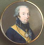 Carl Olof Cronstedt i en uniform för en generalmajor, ca 1800. Porträtt av Jacob Axel Gillberg.