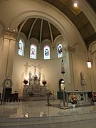 Interior of the Cathedral of Our Lady of Lourdes