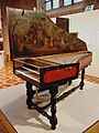 於1680年製作的大鍵琴，現存放在比利時安特衛普肉市大樓博物館內。