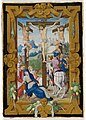Crucifixion, Musée du Louvre, par un suiveur du Maître.