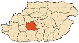 Distretto di Beni Douala – Mappa