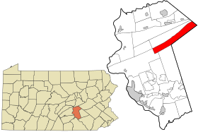 Localisation de Rush Township