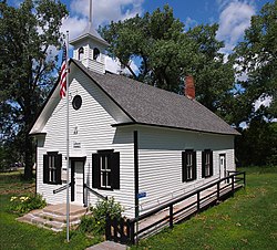 Collinwood Town Hall, built as a schoolhouse in 1870