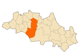 Localisation de Daïra d'Aïn Fakroun