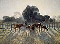 Spring Frost, 1919 by Elioth Gruner